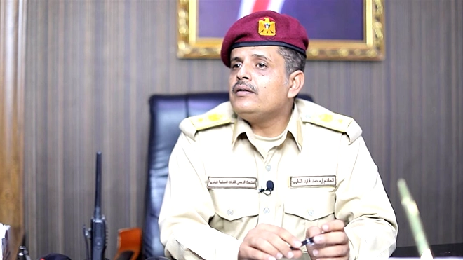المتحدث الرسمي للقوات المسلحة والأمن الجنوبي - المقدم محمد النقيب